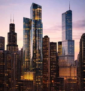 Modern zaman kuleleri (gökdelenler). Görsel kaynak: Pinatolia